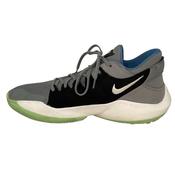 NIKE Shoes Freak 2 Air Zoom Men’s 12 Particle Grey CK5424 Running Sneakers - Picture 2 of 10